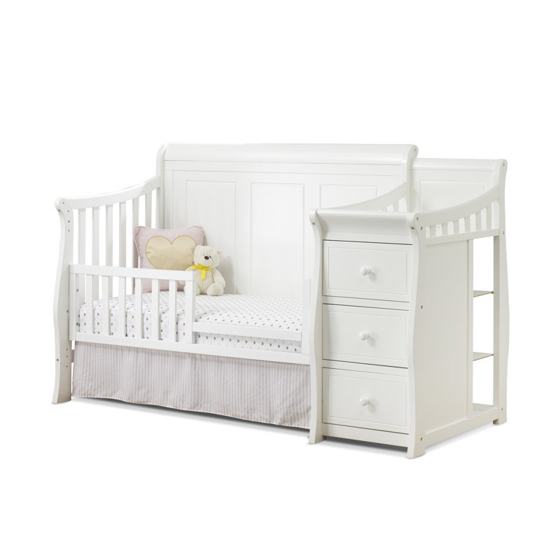 Sorelle Princeton Elite 4 in1 Convertible Crib with Changer & Reviews
